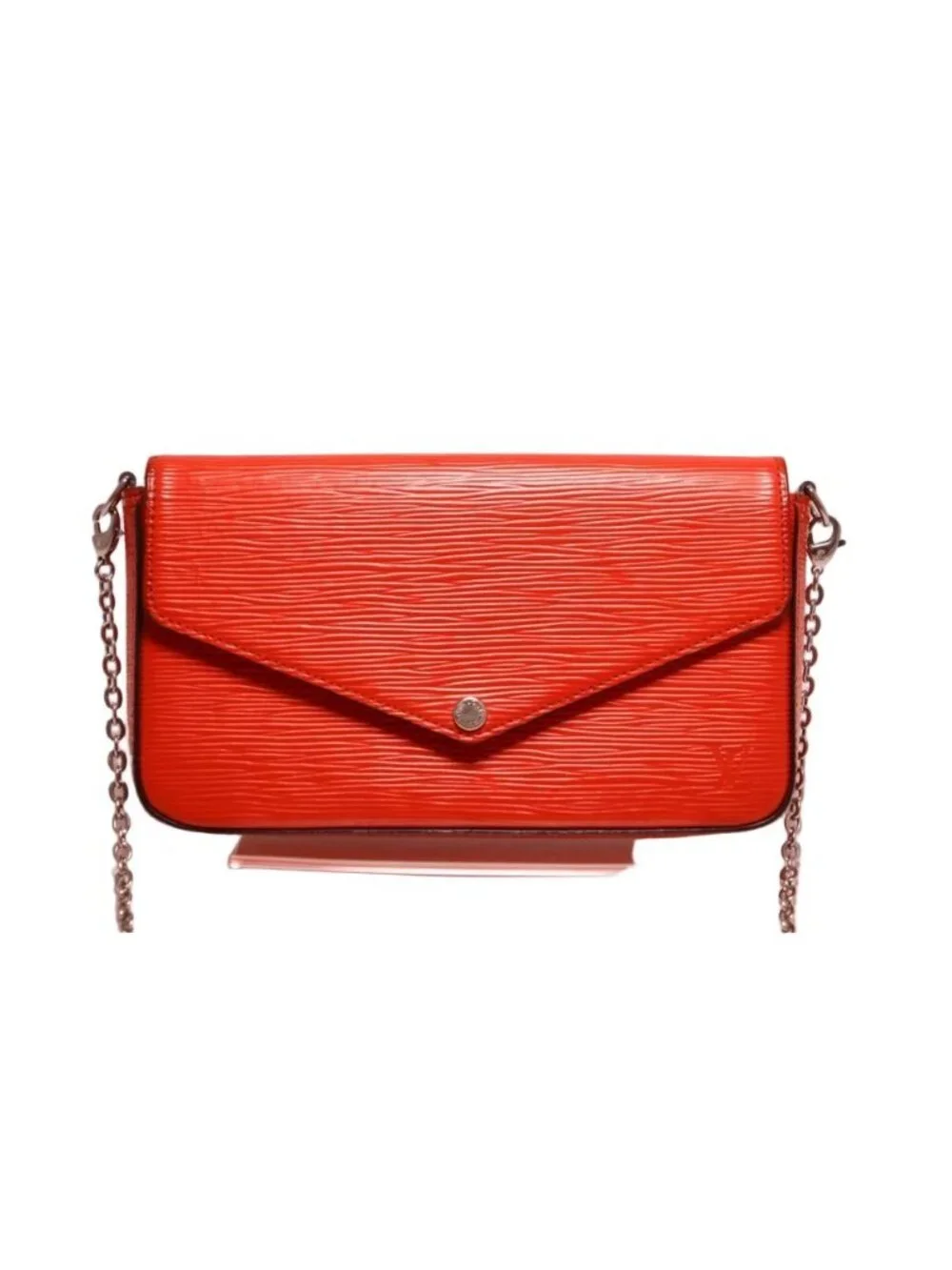 Louis Vuitton Epi Pochette Felicie Chain Wallet Shoulder Bag